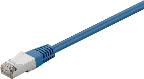 Goobay CAT 5e Patchkabel, F/UTP, Blau