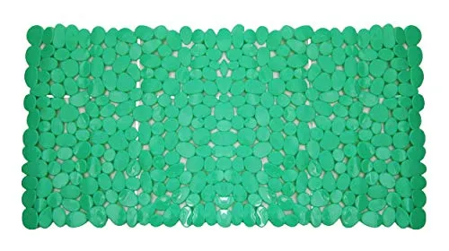 Anik-Shop BADEWANNENEINLAGE 70x35cm Steinoptik 5-Farben Wanneneinlage Badewannenmatte 36 (Grün)