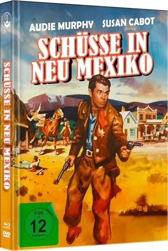 Schüsse in Neu Mexiko - Limited Mediabook [Blu-ray] - Erleben Sie den packenden Western-Klassiker in einer limitierten Edition. Hochwertige Blu-ray mit exklusivem Mediabook für Filmfans und Sammler.