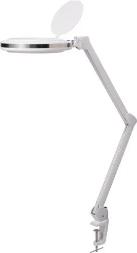 TOOLCRAFT TO-7427310 Lupenleuchte 127 mm - Arbeitsleuchte mit dimmbarer 3D-Vergrößerung von 1,75x, perfekt für präzise Arbeiten in Laboren, Werkstätten und für Hobbyisten.
