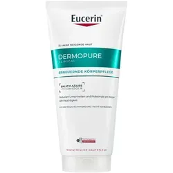 Eucerin DermoPure Clinical erneuernde Körperpflege 200 ml - Arzneimittel zur Hautpflege, ideal zur Unterstützung bei unreiner Haut und zur Verbesserung des Hautbildes.