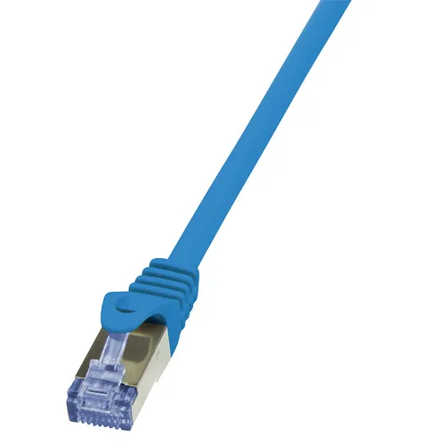 LogiLink Patchkabel Kat. 6A S/FTP 7,5 m blau