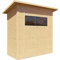 Gartenhaus Bertilo Fineline Rhombusprofil Modern 1