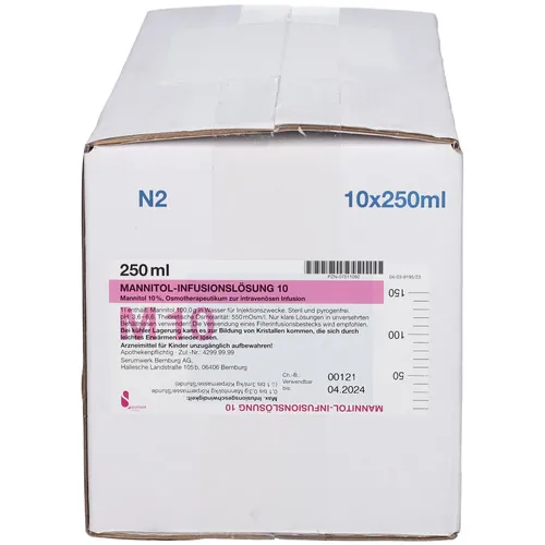 Produktbild Mannitol Infusionslösung 10