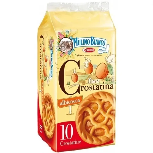 Mulino Bianco Kuchen Crostatina Albicocca Aprikose brioche kekse 400g cookies