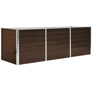 vidaXL Hochbeet 45713 aus verzinktem Stahl von vidaXL
