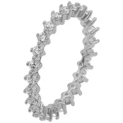 Heideman Ring Damen aus Edelstahl silber gold rosegold farbend poliert Damenring Esme für Frauen Größe 62