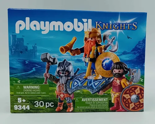 Playmobil 9344 KNIGHTS Zwergenkönig Festung