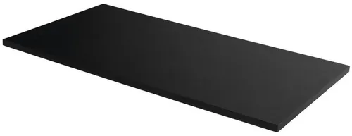 ALTAIR Waschtischplatte 87,5x45,7 cm Anthrazit Schiefer - Elegante Waschtischplatte für Aufsatzwaschbecken, robust und wasserfest durch hochwertige HPL-Beschichtung. Perfekt für moderne Badezimmergestaltung.