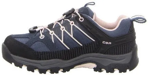 CMP Jungen Rigel Low Trekking Shoe Wp - Asphalt Rose, 28 EU - Wanderschuhe mit innovativem Stützsystem im Knöchelbereich und abriebfestem Schutzband, ideal für aktive Kinder und Outdoor-Abenteuer.