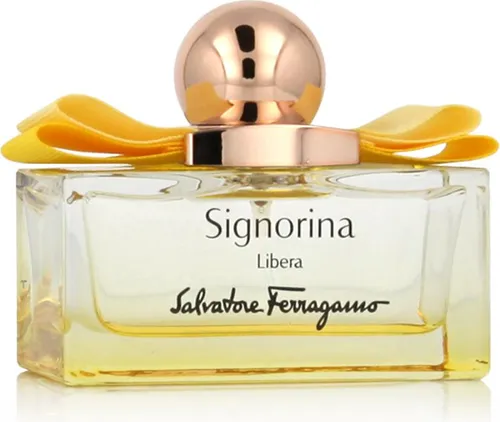 Salvatore Ferragamo Signorina Libera EDP 50 ml - Blumige und moschusartige Eau de Parfum für die selbstbewusste Frau, die Freude und Freiheit ausstrahlt. Mit Noten von Birne, Rose und Cashmereholz - ein Duft, der inspiriert und begeistert.
