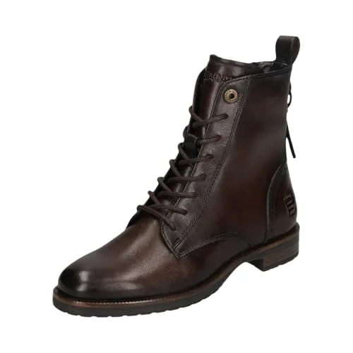 TT bagatt Damen Klassische Stiefel - Elegante Winterschuhe - Wanderschuhe mit warmem Kaltfutter, ideal für den Winter und Übergangszeiten, aus hochwertigem Glattleder mit bequemen Blockabsatz.