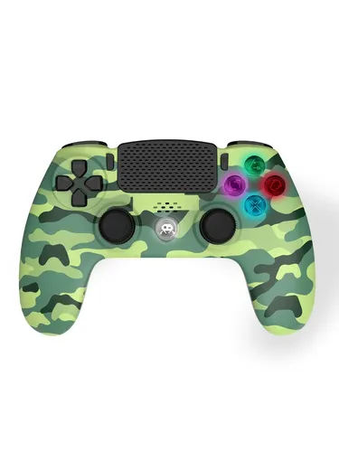 Freaks and Geeks Green Camo Wireless Controller für PS4