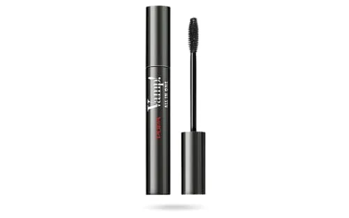 Pupa Mascara Vamp! All in One (Farbe Extra Black) Mascara mit kräftigender Pflege, spektakulärem Volumen und unnachahmlicher Länge - geeignet für empfindliche Augen und Kontaktlinsen (9 ml)
