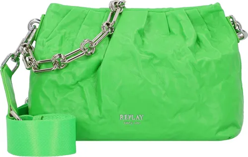 Replay Schultertasche 23 cm - Umhängetasche aus robustem Polyurethan, elegant und funktional, mit abnehmbarem Umhängeriemen für vielseitige Trageoptionen – Ihr neues It-Piece für jeden Tag!
