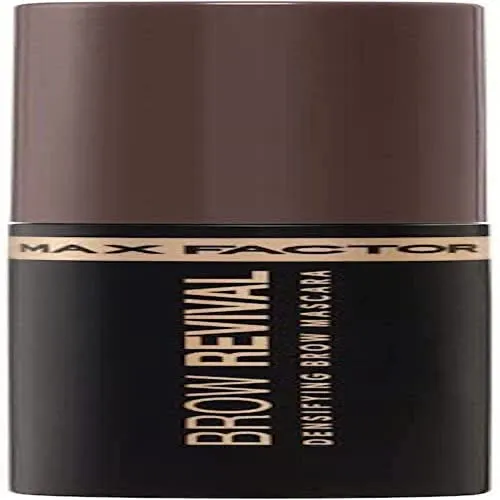 Max Factor Brow Revival Augenbrauen-Gel mit Ölen und Fasern, Dunkelblond 001
