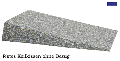 Keilkissen orthopädischer Sitzkeil aus Verbundschaumstoff