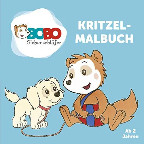 Bobo Siebenschläfer Kritzelmalbuch - ab 2 Jahren