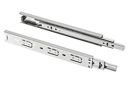 GTV 1 Paar Vollauszug Teleskopschiene Schubladenschiene Schiene H35 350mm