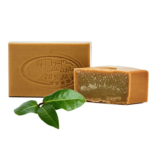 Carenesse Original Aleppo Seife 70% Lorbeeröl in braun von Carenesse