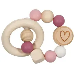 Greifling Elastik Herz in beige von goki