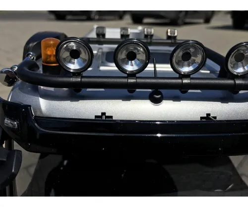 Carson 500907599 Dachlampenbügel für Mercedes-Benz Actros - Sonstige, hochwertiger Metall-Dachlampenbügel für realistische Modellbau-Projekte im Maßstab 1:14, ideal für Tamiya-Fans.