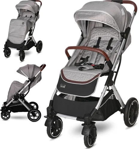 Lorelli Kinderwagen Storm, leichter Reisebuggy mit Liegefunktion - Buggys, ultra leicht mit nur 9,3 kg, ideal für aktive Eltern und ausgestattet mit einem innovativen Einhand-Klappsystem für müheloses Reisen.