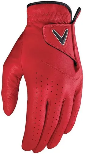 Callaway Golfhandschuhe Callaway Golf 2019 Herren Opti-Color Premium Leder Golfhandschuhe (1-St) Leder,OptiFit,verstellbarer Verschluss,dünn & leicht