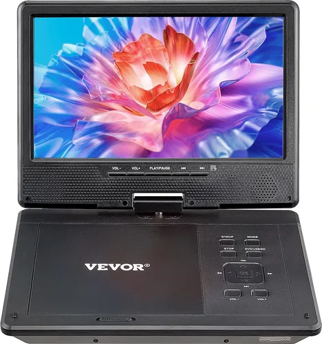 VEVOR Tragbarer DVD-Player mit 9 Zoll HD-Bildschirm