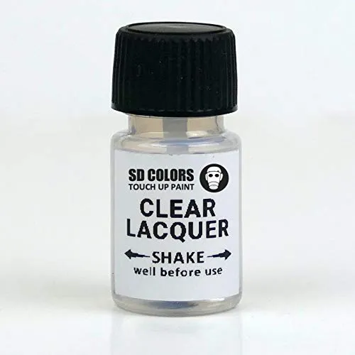 SD COLORS Transparenter Lack 15 ml für Autobürste - Reparatur von Kratzern