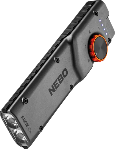 NEB-POC-0014-G - Hochleistungs-LED-Taschenlampe 2000 lm - Die EDGE 2K ist eine kompakte, wiederaufladbare Taschenlampe mit 2000 Lumen. Sie bietet 5 Leuchtmodi, eine benutzerfreundliche Steuerung und ist wasser- sowie stoßfest – ideal für den täglichen Einsatz.