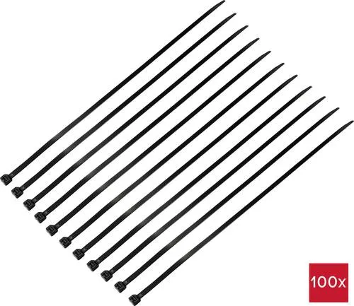 100er Multipack TRU COMPONENTS TC-12533368 Kabelbinder 550 mm - Kabelbinder, 550 mm lang und robust, ideal für eine Vielzahl von Anwendungen, perfekt für Heim und Büro.