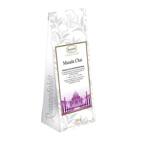 Ronnefeldt Tee – Masala Chai schwarzer Tee mit Gewürzen 100g