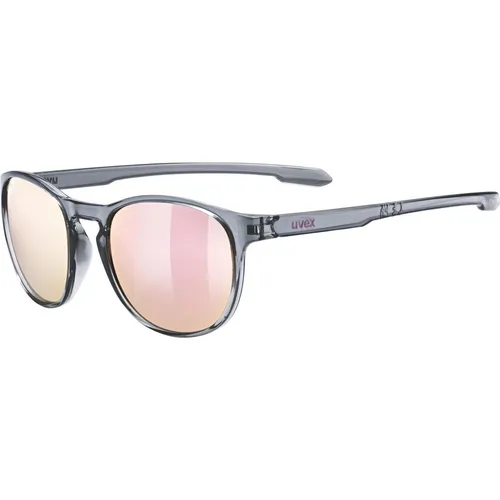Uvex LGL 53 Sonnenbrille - smoke mirror pink - Outdoor Sportbrillen & Sonnenbrillen für Erwachsene, 100 % UV-Schutz und trendiges Design für jeden Anlass.