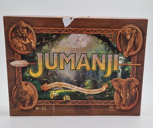 Spin Master 6065098 JUMANJI Spiel für Familien ( Spanisch) - Lagerschaden