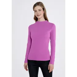 STREET ONE Langarmshirt mit Turtleneck rosa 38 EU