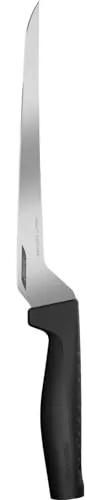 Fiskars Filetiermesser Hard Edge – 21,7 cm Klinge - Filetiermesser für Profis und Hobbyköche, mit flexibler Klinge und revolutionärer LZR-EDGE Technologie für langanhaltende Schärfe. Ergonomischer Griff für optimalen Halt.