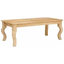 vidaXL Couchtisch aus massivem Mangoholz - 110 x 55 x 40 cm - Eleganter Couchtisch aus robustem Mangoholz, ideal für dein modernes Wohnzimmer. Mit großzügiger Oberfläche und ansprechendem Design bietet er praktische Funktionalität und stilvolle Akzente.