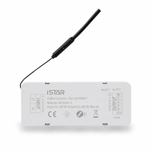 Mextronic Zigbee Controller Smarthome RGB+Tunable White Controller 12-36V DC bis 5A