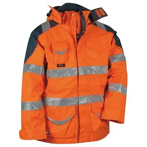 Cofra Warnschutz Winterjacke 4-in-1 Protection V024-0-01 in orange von Cofra