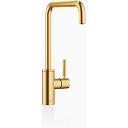 META SQUARE Einhebelmischer Messing Gebürstet 33815861-28 in gold von Dornbracht