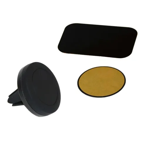 Lüftungsschlitze Halterung Auto für Smartphone Handy Magnethalterung schwarz