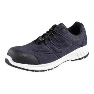 Steitz SECURA Halbschuh navy-blau CP 4300 SF ESD - S3 Sicherheitsschuh - S3-Sicherheitsschuhe mit SECURA VARIO Fersendämpfung und atmungsaktivem Funktionsfutter für höchsten Tragekomfort und Schutz vor elektrostatischer Entladung (ESD).