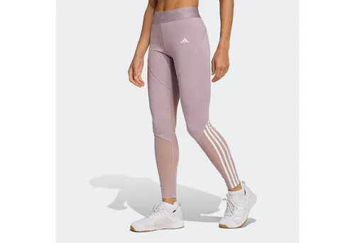 ADIDAS PERFORMANCE HYGLM 1/1 L Damen Trainingstights - Sportliche Leggings aus 85% recyceltem Material für optimale Bewegungsfreiheit und Atmungsaktivität. Ideal für Workouts und den Alltag.