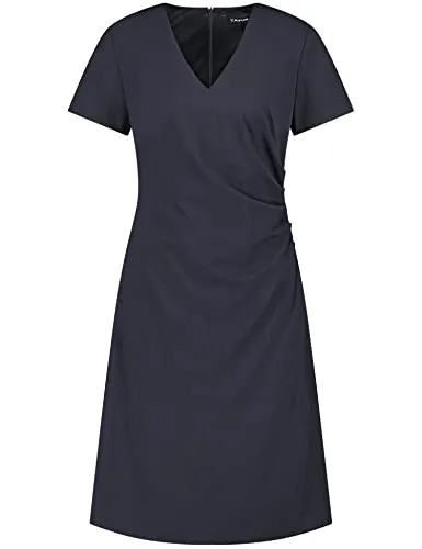 Taifun Damen 980964-19800 Kleid, Navy, 44 EU von Taifun