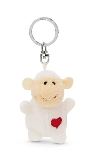 NICI Schlüsselanhänger Schaf weiß mit Herz 5cm von NICI