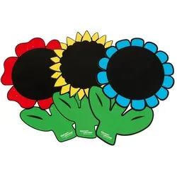 Riesenblumentafeln 3er-Set in blau von Wiemann Lehrmittel