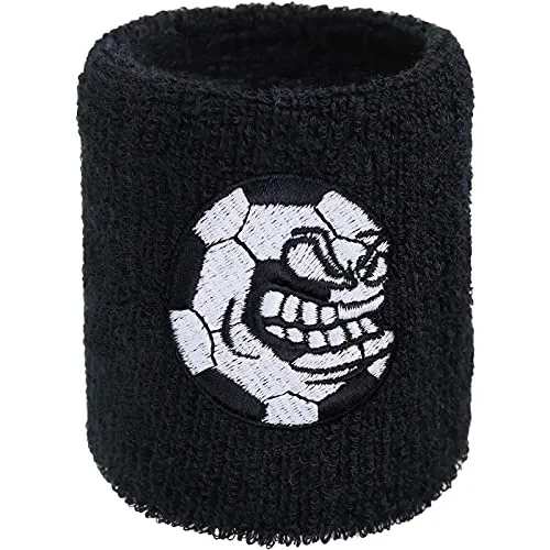 Fußball Schweissband Fussball mit Stickerei von EXPRESS-STICKEREI