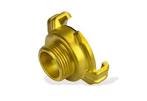 Stabilo Sanitär Schlauchadapter Messing Gewindestück 3/4 Zoll AG 26,5mm mit GK-Kupplung