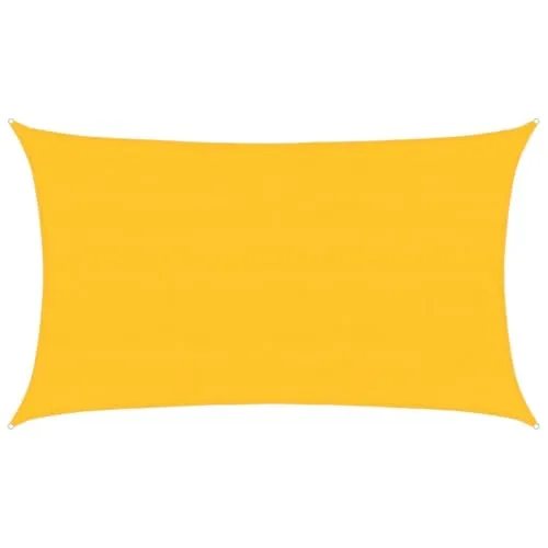 vidaXL Sonnensegel 5x8m Gelb in gelb von vidaXL